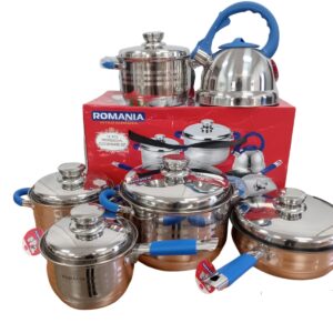 Romania 12 piezas con tetera