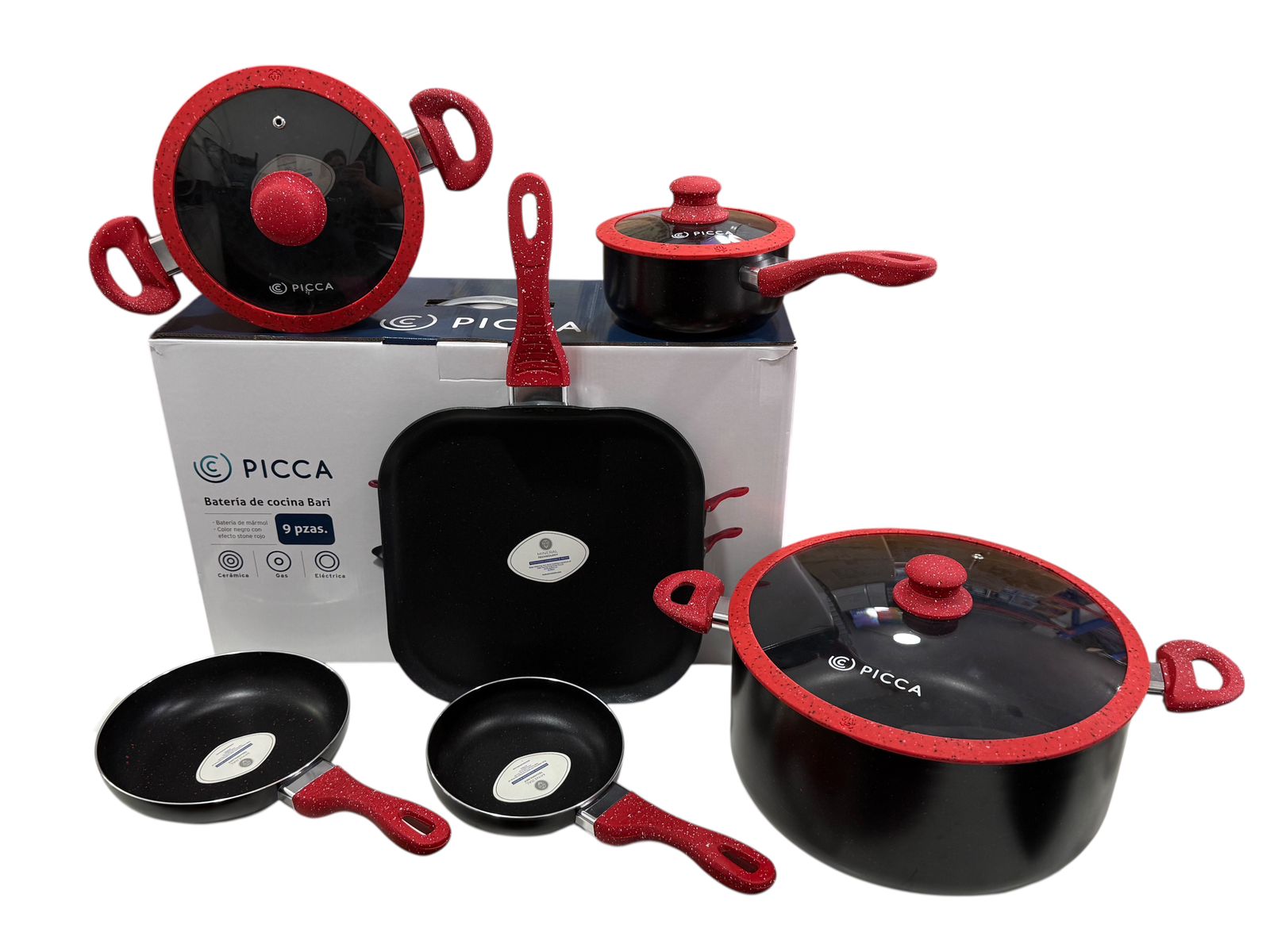 Ollas Picca 9 piezas