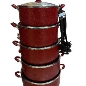 Ollas Mármol Royality 16 piezas