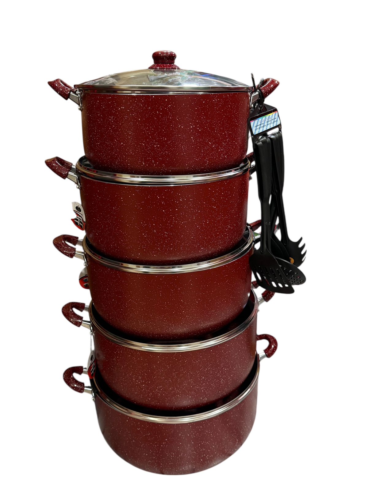 Ollas Mármol Royality 16 piezas