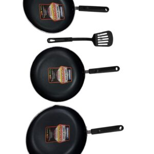 Set de sartenes 3 piezas Brikenia redondos