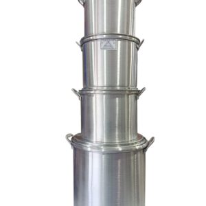 Torre de ollas Alteza de aluminio 35-38-40-50cms