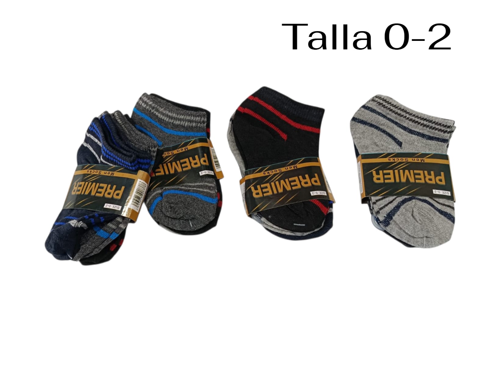 Calcetines para niños variedad de tamaños