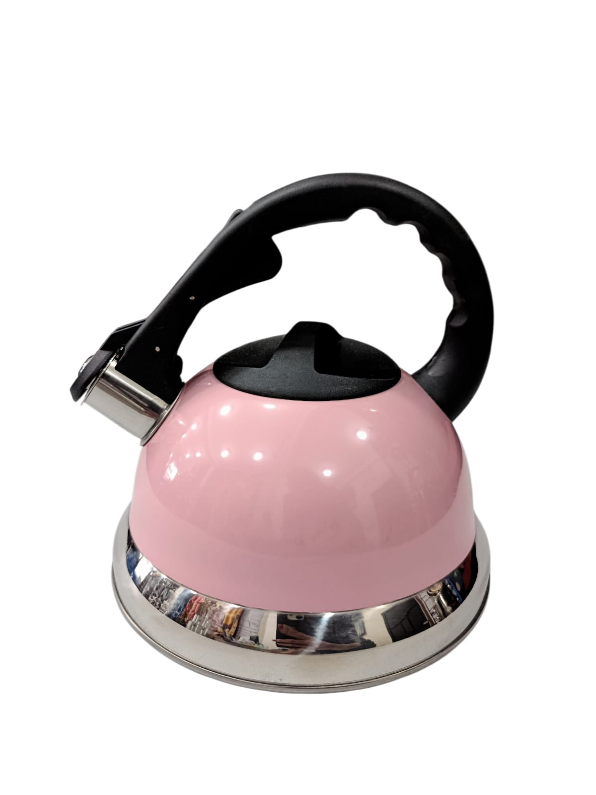 Tetera silbadora rosada 3lts C-760-1 Haus Roland