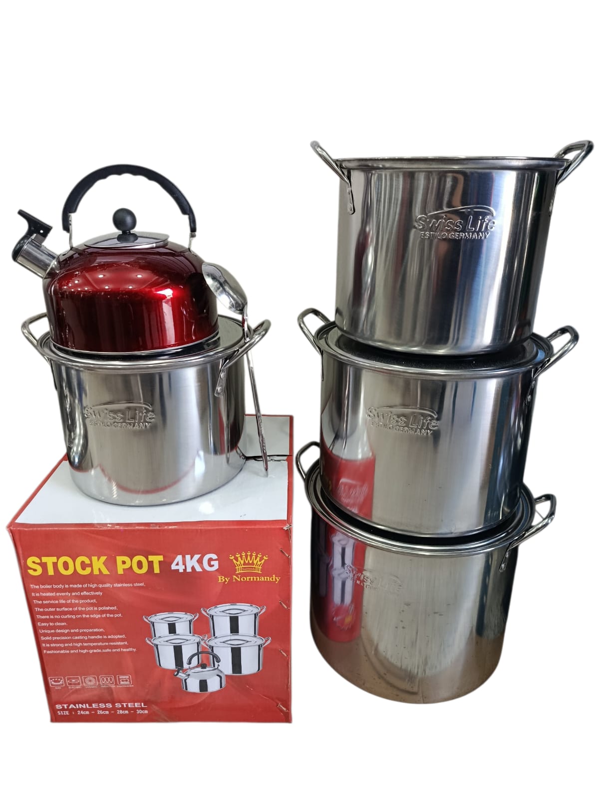 Bote de 5 piezas Elegante de color